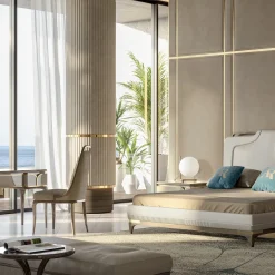 A.R. Arredamenti Beds<Leather Bed