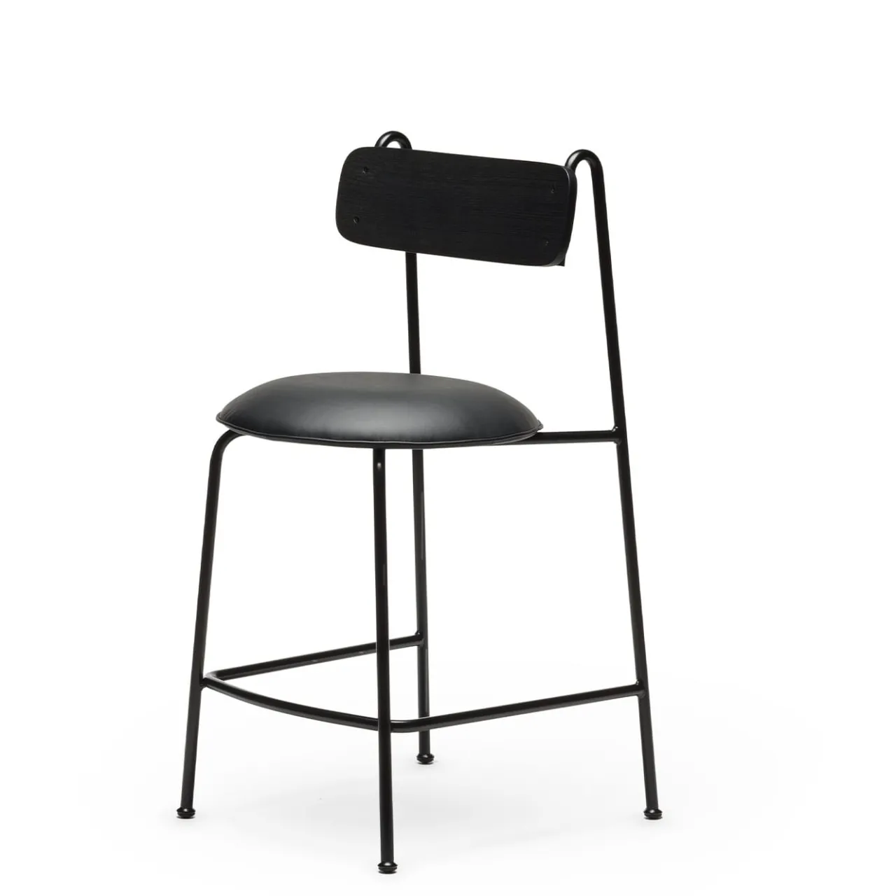 Chairs & More Bar Stools<Lena Sg-65 Black Bar Stool By Designerd
