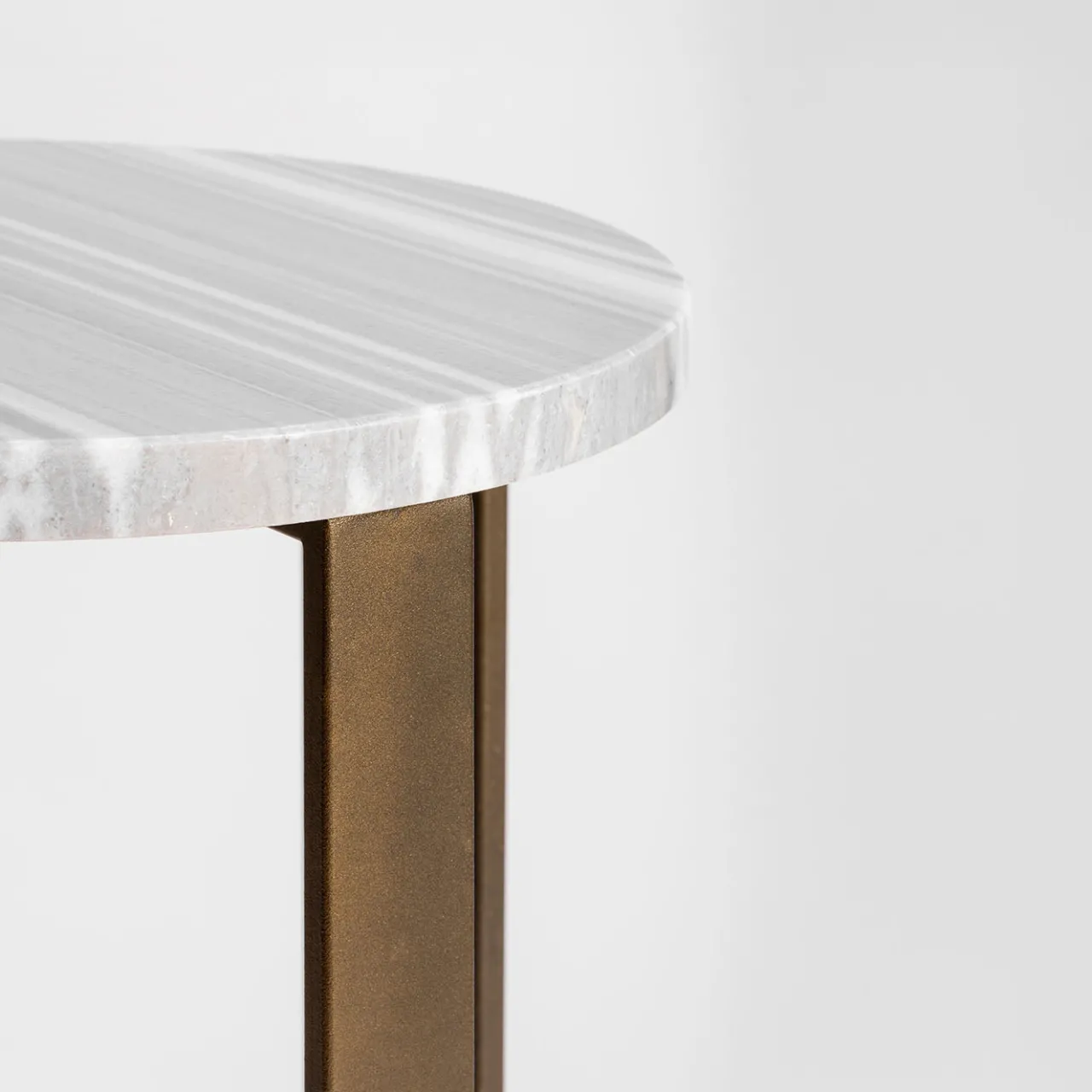 Splot Design Side Tables<Linea Fata Gray Marble Table