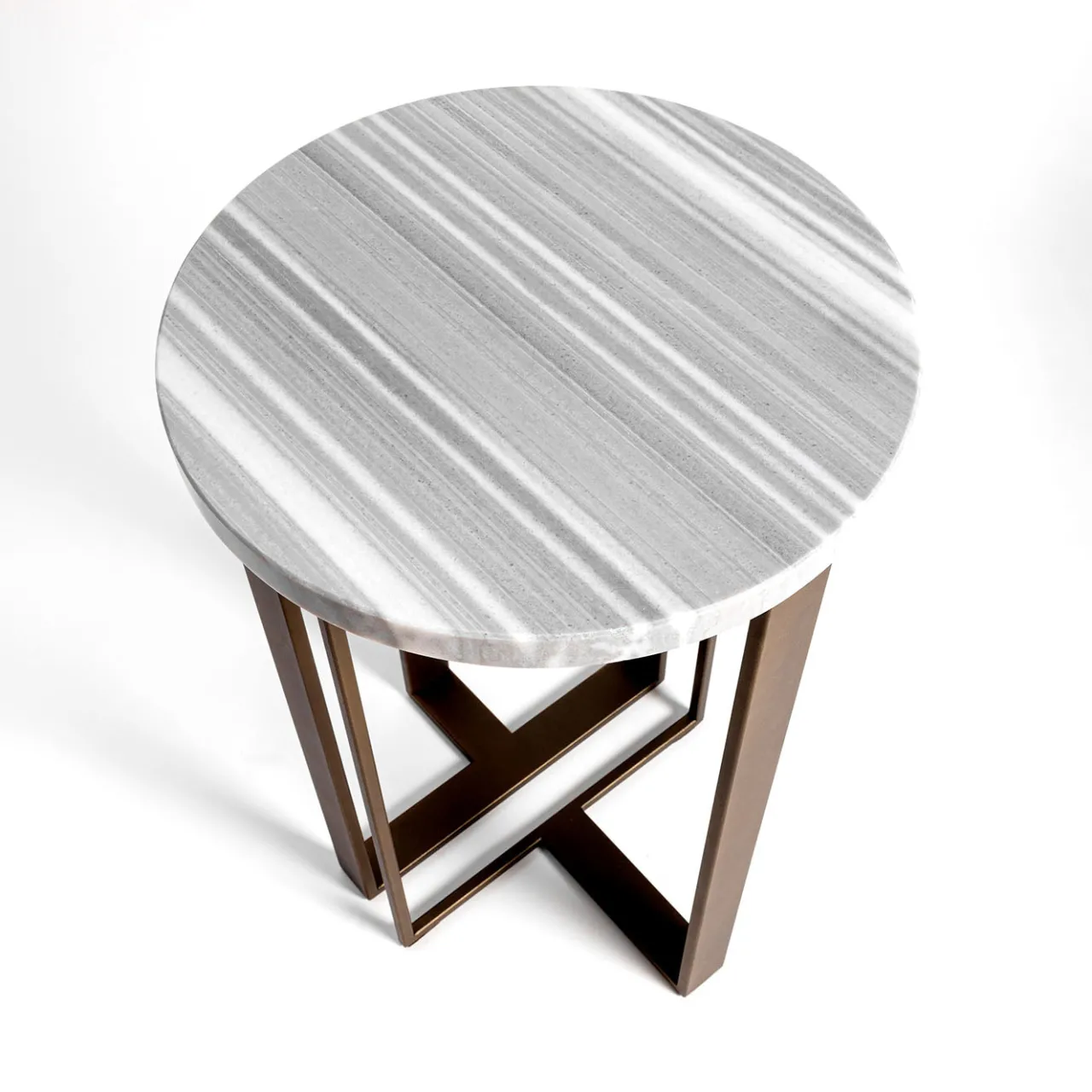 Splot Design Side Tables<Linea Fata Gray Marble Table