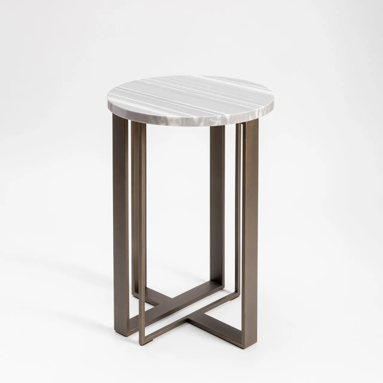 Splot Design Side Tables<Linea Fata Gray Marble Table