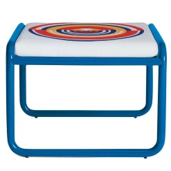 Exteta Outdoor Chairs & Stools<Locus Solus Blue Pouf by Gae Aulenti