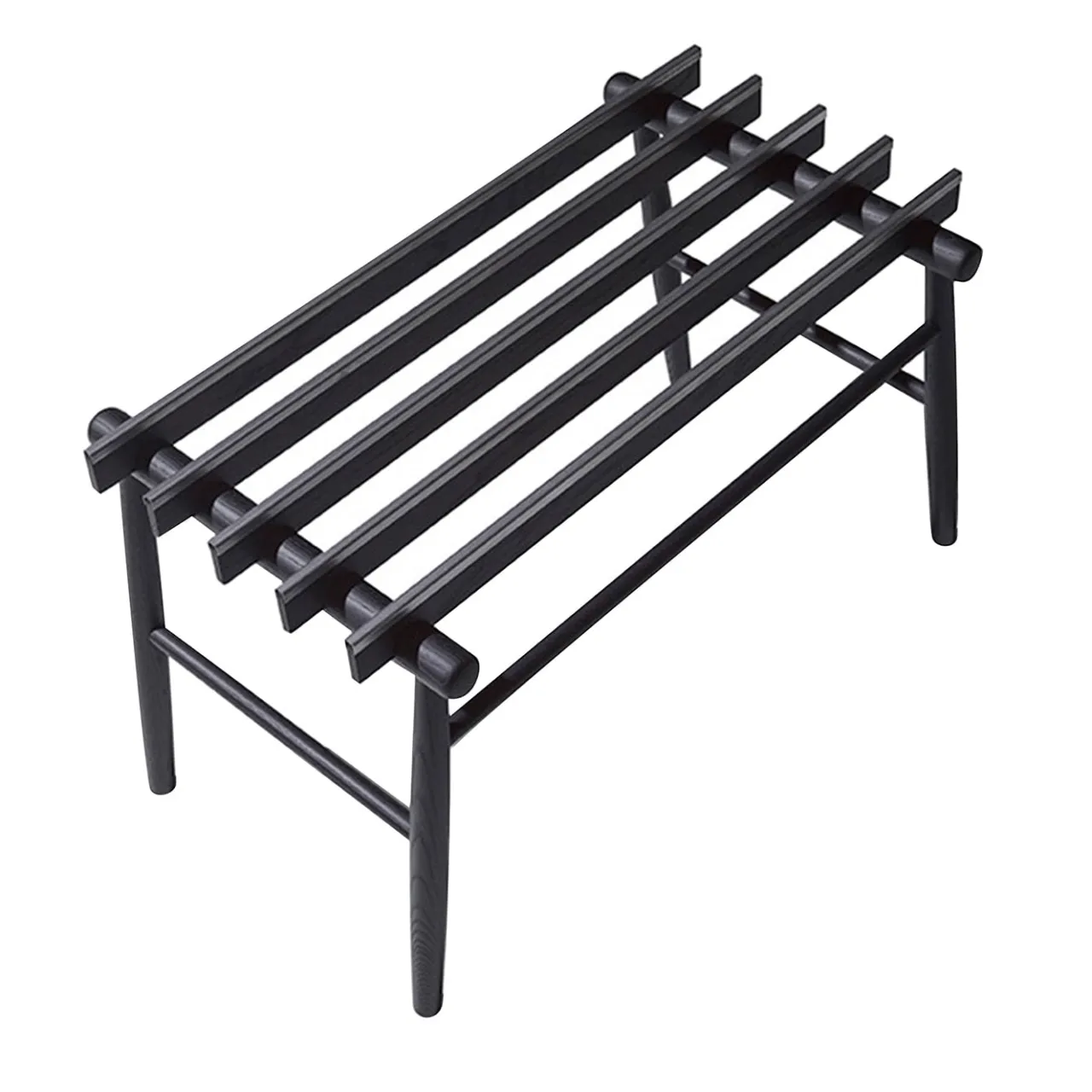 Internoitaliano Benches<Lodi Black Luggage Rack by Giulio Iacchetti