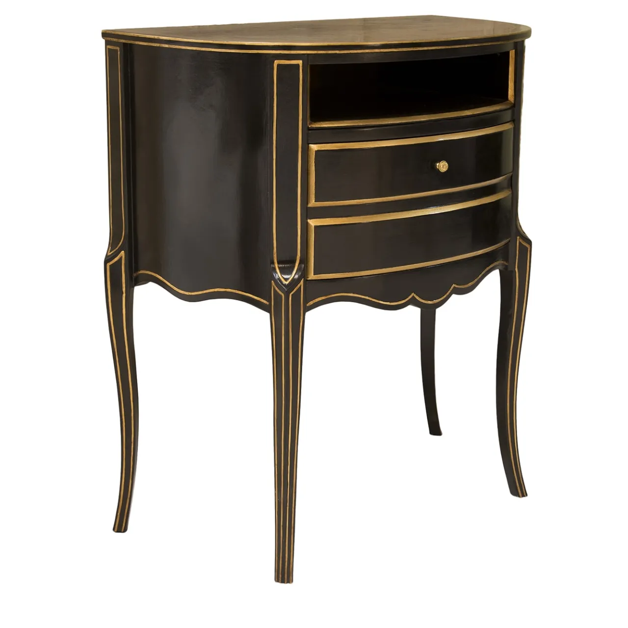 CG Capelletti Nightstands<LUIGI XV STYLE BEDSIDE TABLE
