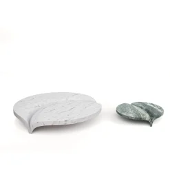 MMairo Coffee Tables<Luna Table in Green Luana and White Carrara Marble