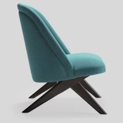 Livoni 1895 Lounge Chairs<Macao Cerulean Lounge Armchair by Studio Livoni
