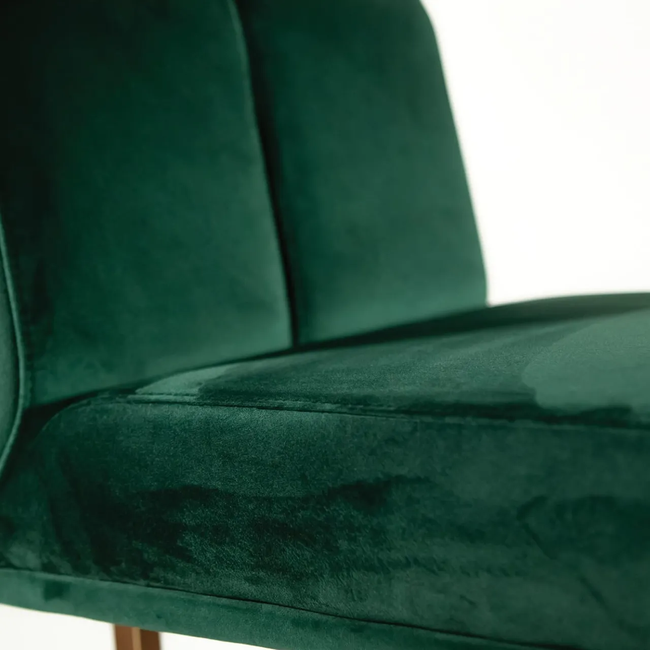 Puravisione Bar Stools<Magnetik Forest Green Velvet Bar Stool