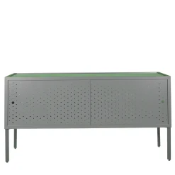 Giacopini Sideboards Buffets<Maia Gray Metal Sideboard