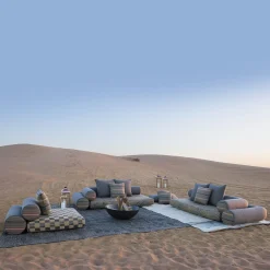 Jwana Hamdan Outdoor Sofas & Benches<Majlis Left-Sided Floor Seating System