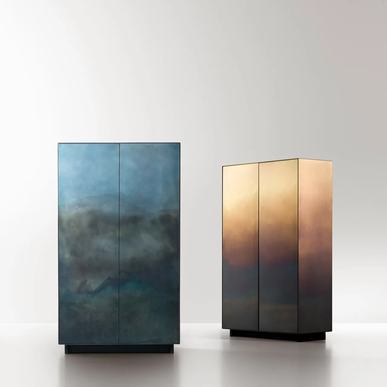 De Castelli Cabinets<Marea Brass Cabinet by Zanellato/Bortotto