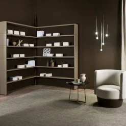 Casa Covre Armchairs<Margot Beige Leather Armchair