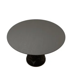 Morelato Dining Tables<Marilyn Black Emperador Marble Dining Table
