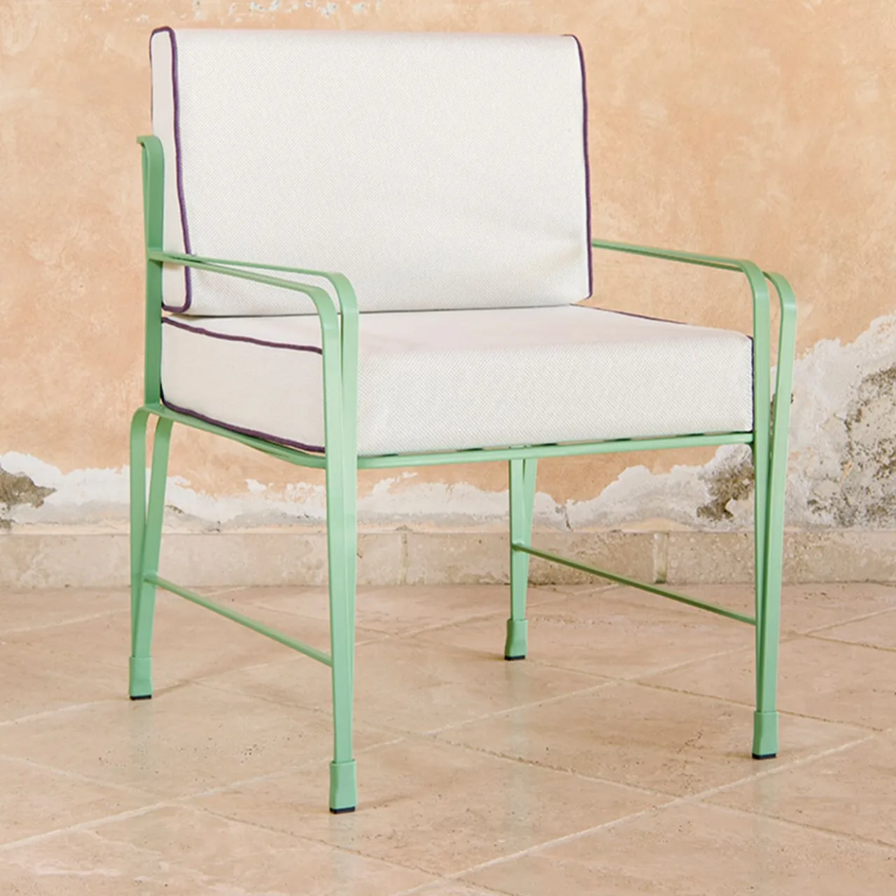 Officina Ciani Outdoor Chairs & Stools<Marina Black Chair by Ciarmoli Queda Studio