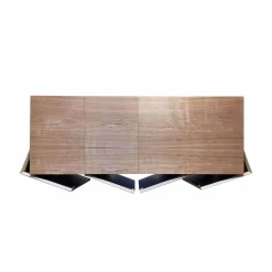 Meccani Design Sideboards Buffets<Md6 4-Door Striped Sideboard by Meccani Studio