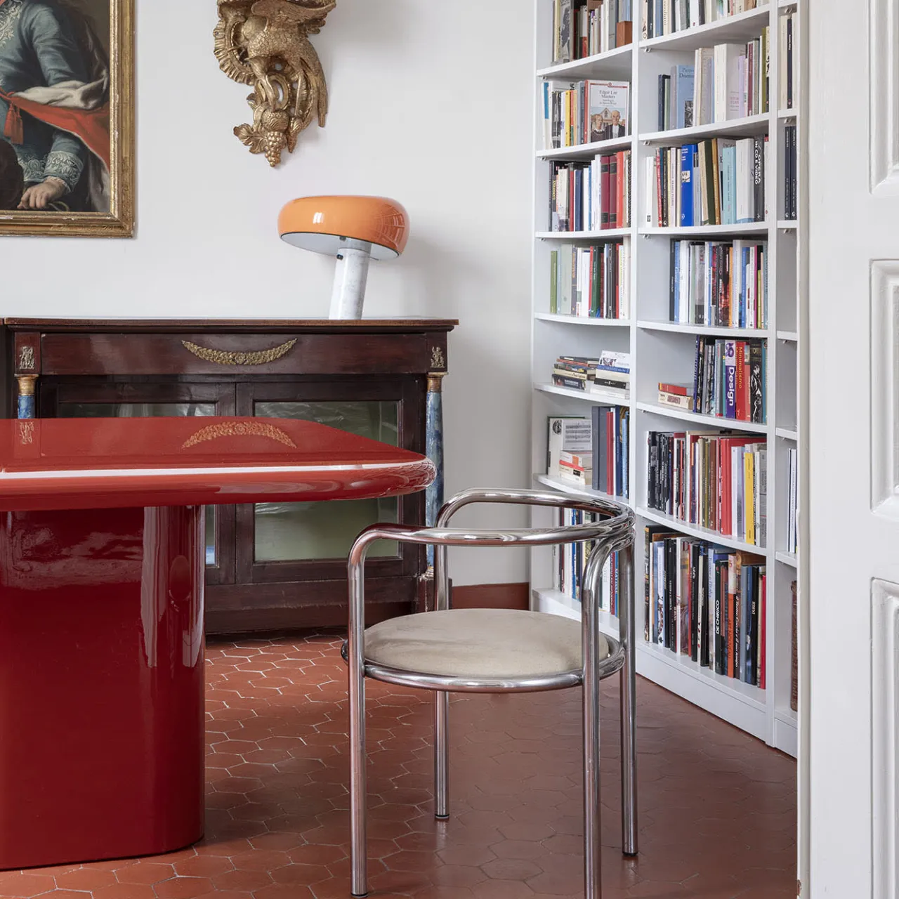 Punto Zero Dining Tables<Merenda Red Dining Table