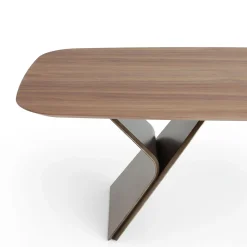 Morica Design Dining Tables<Metaverso Canaletto Walnut-Veneered Dining Table