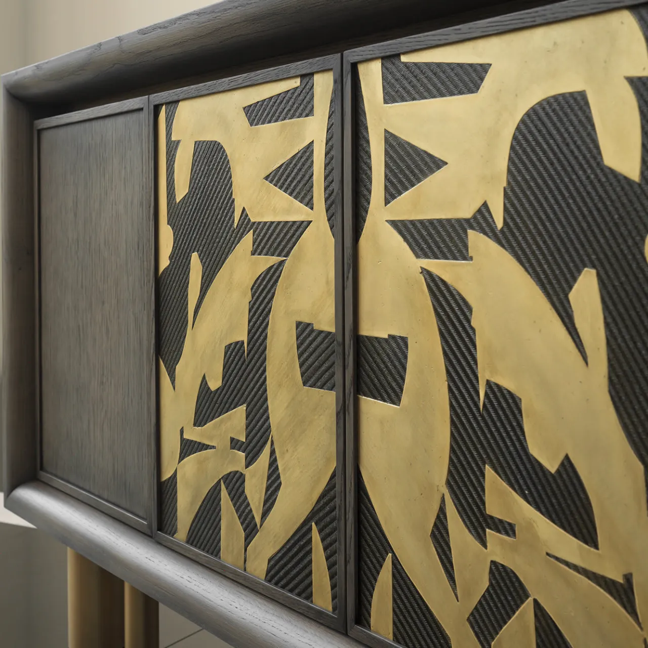 Chiara Provasi Sideboards Buffets<Mila Abstract Painting Sideboard