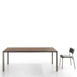 Enrico Pellizzoni Dining Tables<Milano Brown Table