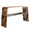 Pacini & Cappellini Consoles<Millerighe Ashwood Console with Glass Shelf