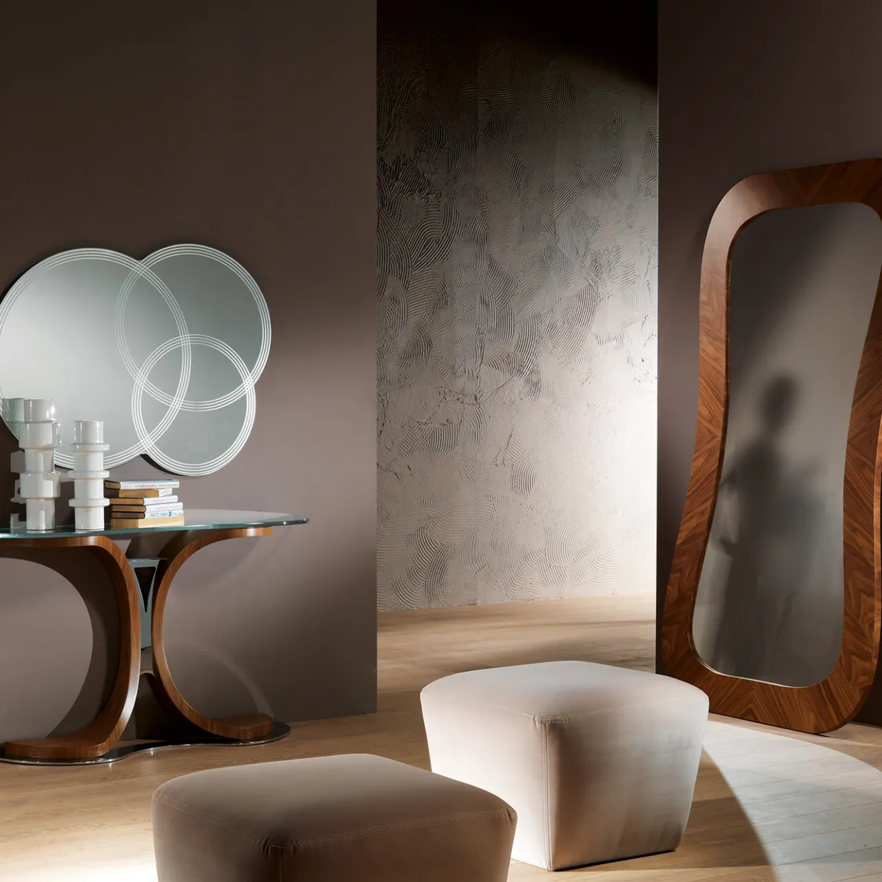 Carpanelli Consoles<Mistral Console in Canaletto Walnut