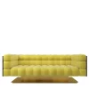 Marioni Sofas<Montgomery 3-Seater Quilted Yellow Soft by Studio 63