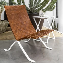 Enrico Pellizzoni Lounge Chairs<Mood Relax Brown Lounge Chair