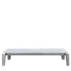 Exteta Outdoor Coffee Tables<Moonlight Carrara Marble & Aluminum Outdoor Coffee Table