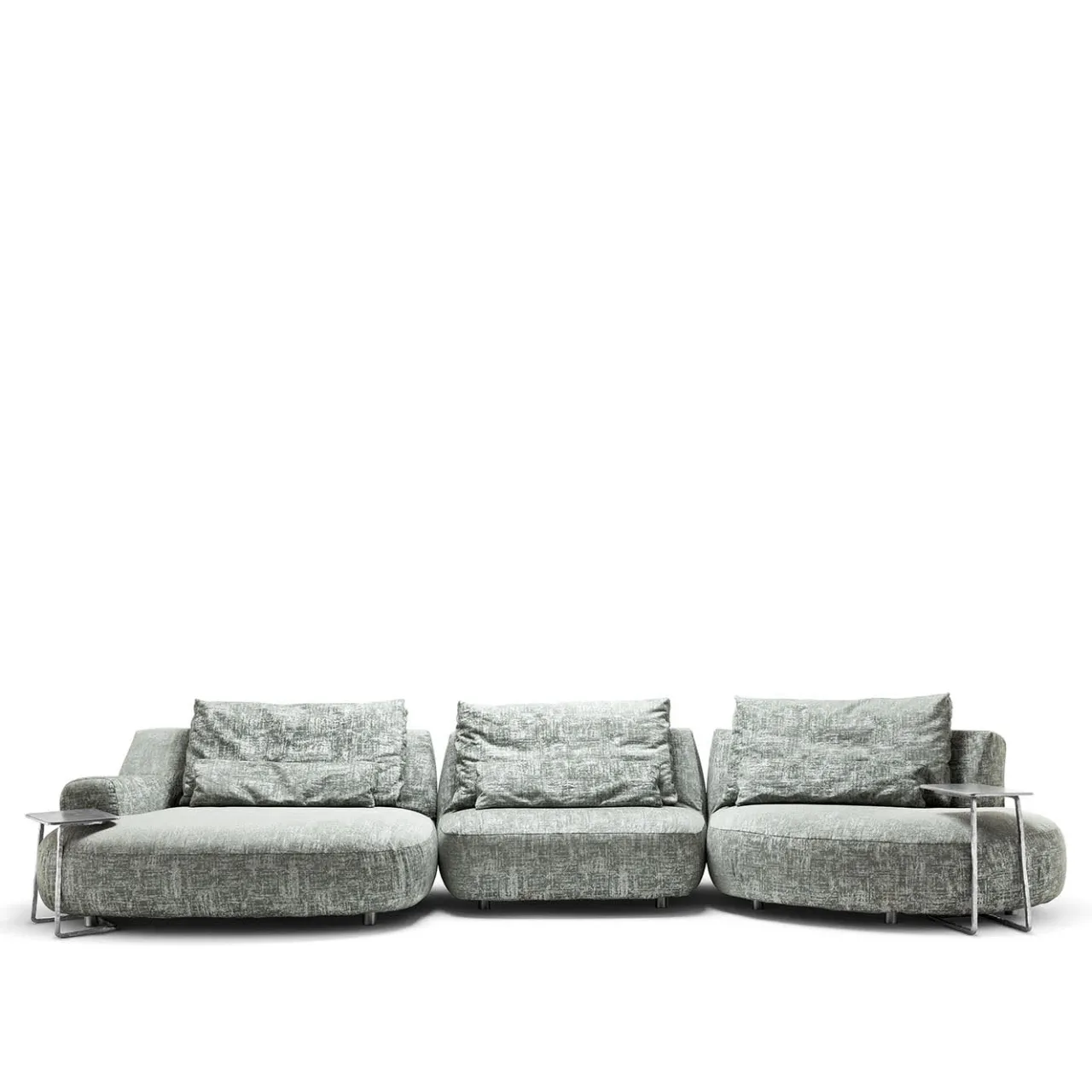 Exteta Outdoor Sofas & Benches<Moonlight Sofa Composition + Moonlight Coffee Table