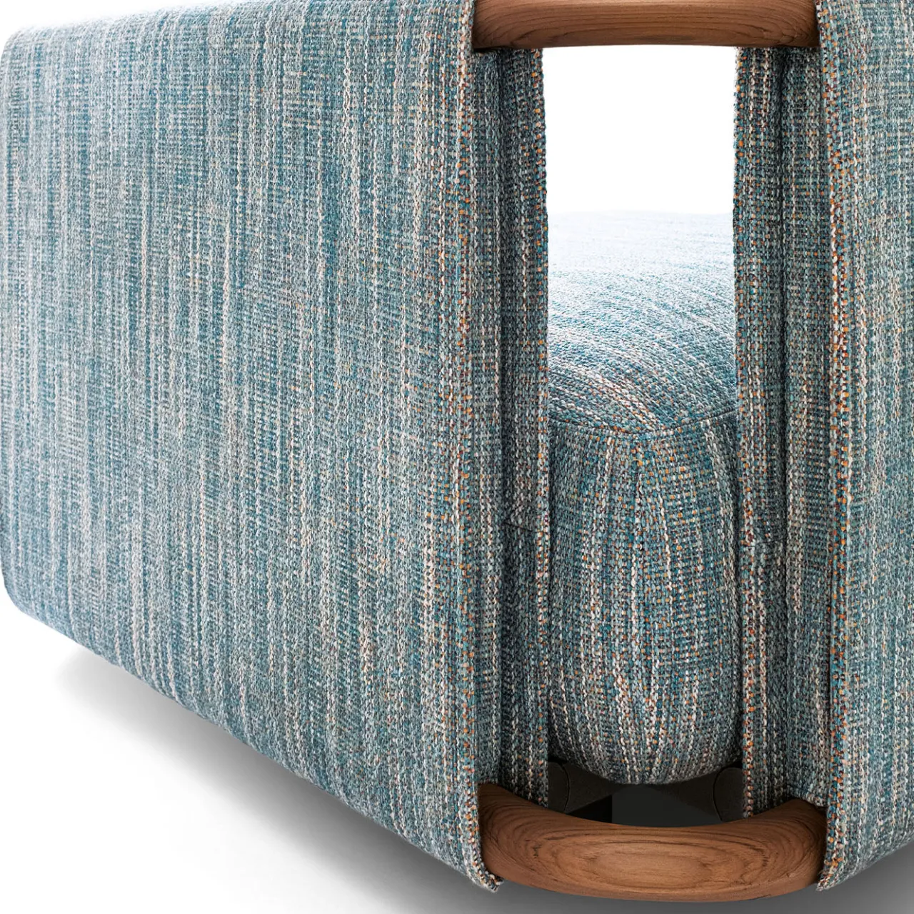 Giorgetti Outdoor Sofas & Benches<Moorea Key West Modular Blue Outdoor Sofa #4