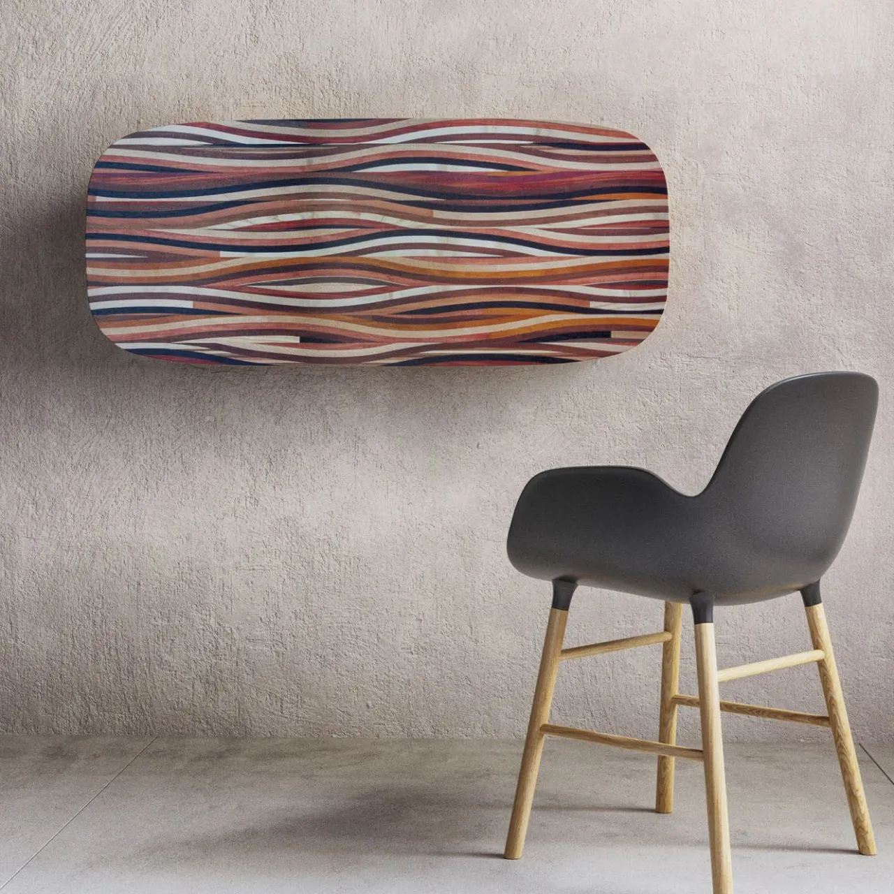 Ferrantelli Falegnameria Desk & Writing Tables<Multiessenza Wall-Suspended Desk by Gabriele E. M. D'Angelo