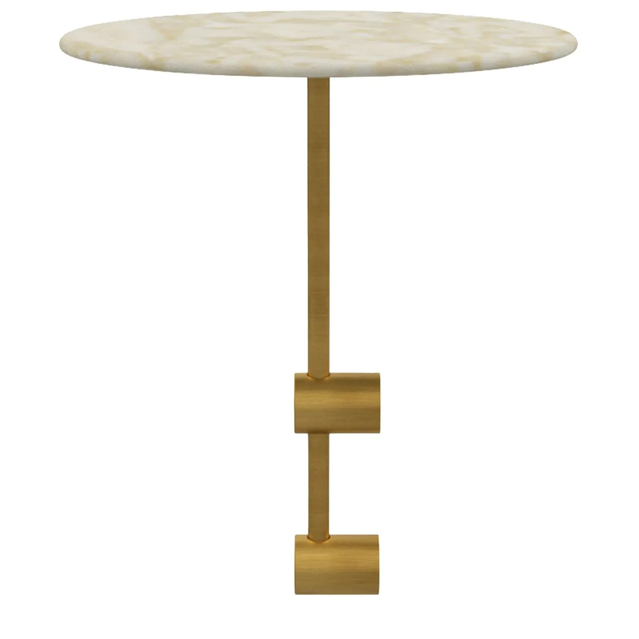 Marioni Ottomans & Poufs<Mythos Ottoman with Marble Side Table