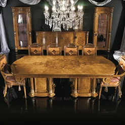 Bianchini Dining Tables<Nabucco Dining Table with 2 Pedestal Legs