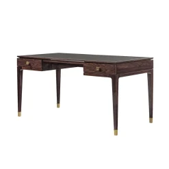 Galimberti Nino Desk & Writing Tables<Nara matte tobacco finish walnut Desk