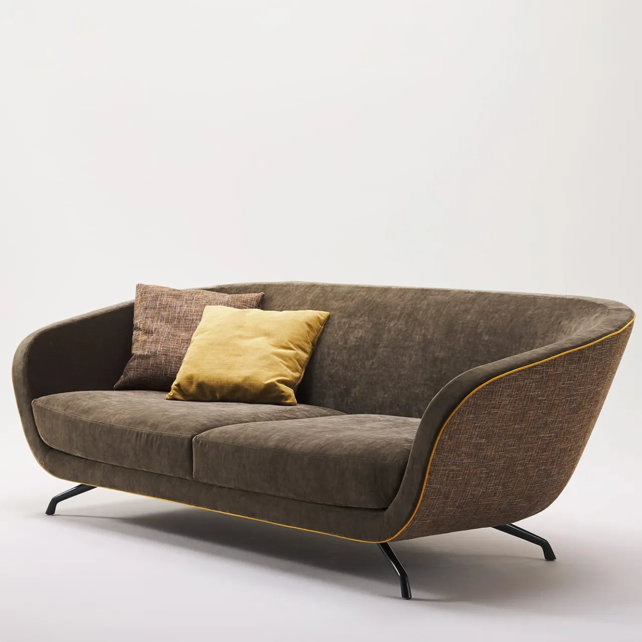 Casa Covre Sofas<Navona Brown Sofa