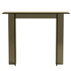 Lebanto Consoles<Naz Smoked Finish Glass Console