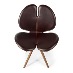 VGnewtrend Chairs<New Pansè Leather and Wood Chair