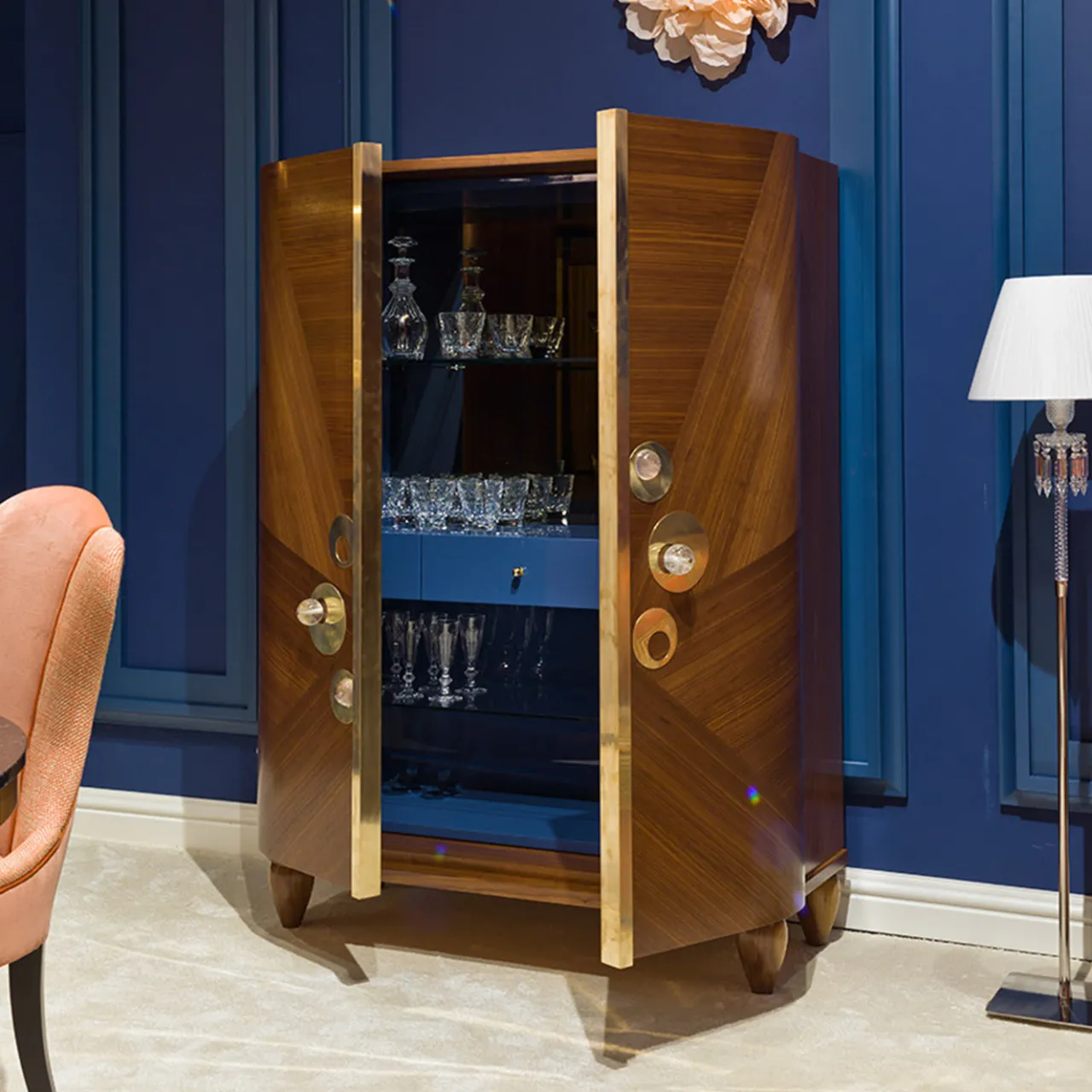Chiara Provasi Bar Cabinets<Ninfea Bar Cabinet