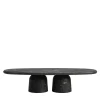 MMairo Coffee Tables<Nissa Oval Black Marquinia Marble Coffee Table by Ivan Colominas