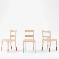 Pietrachiara Chairs<North Chair with Red Feet