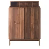 Lando Cabinets<Novella Up Walnut Cabinet