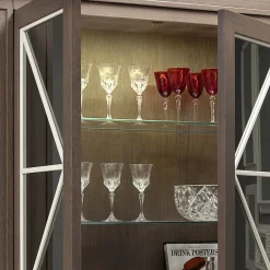 Ros Italia Interiors Cabinets<Oak Wood Armoire Cabinet