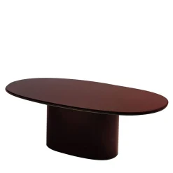My Home Dining Tables<Oku Oval Wine-Red Dining Table by Federica Biasi