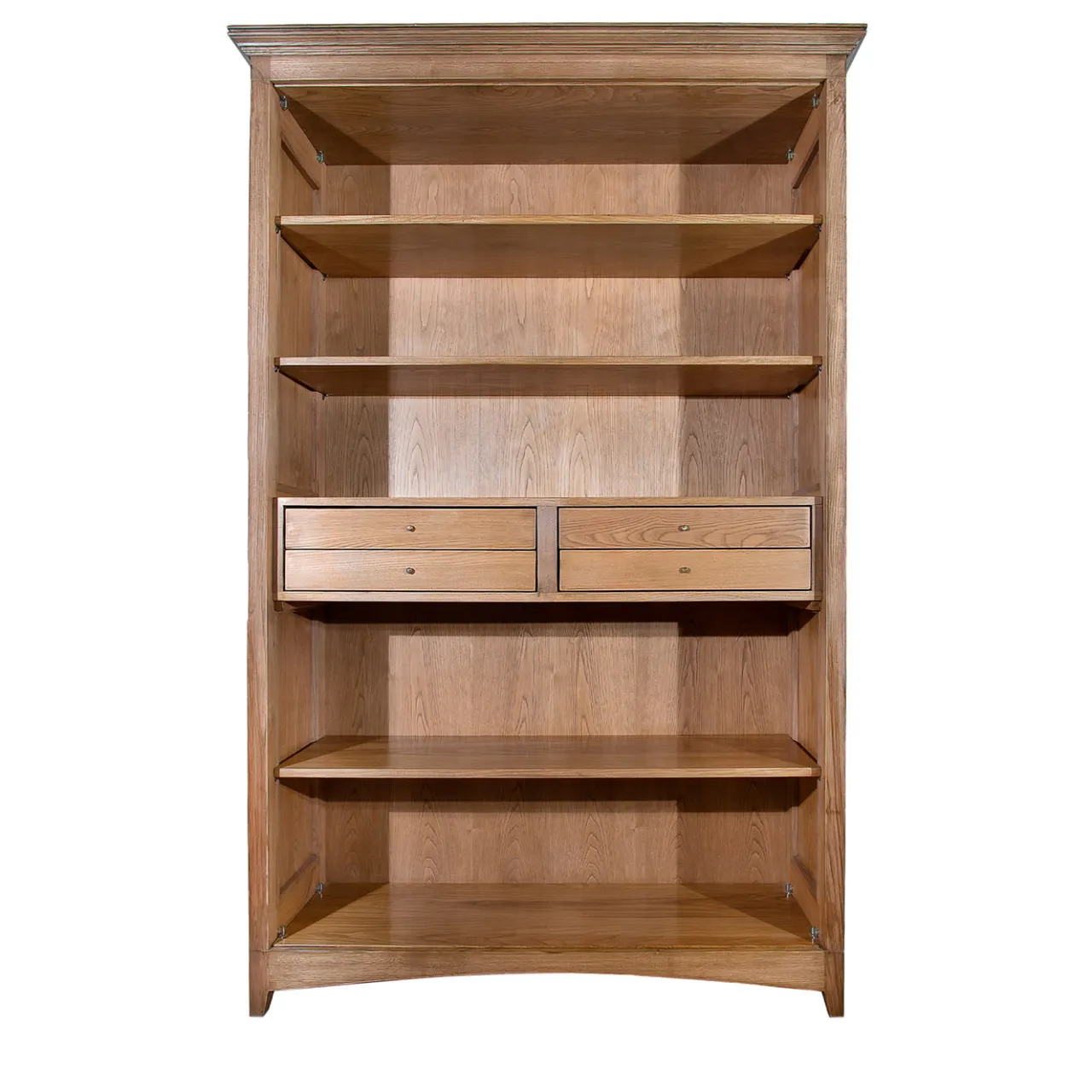 Ebanisteria Roberto Gambella Bookcases<Open Chestnut Bookshelf