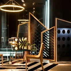 Colé Room Dividers<Opto Folding Screen Room Divider - Black