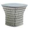Giorgio Collection Outdoor Coffee Tables<Outdoor Side Table with Stone Top