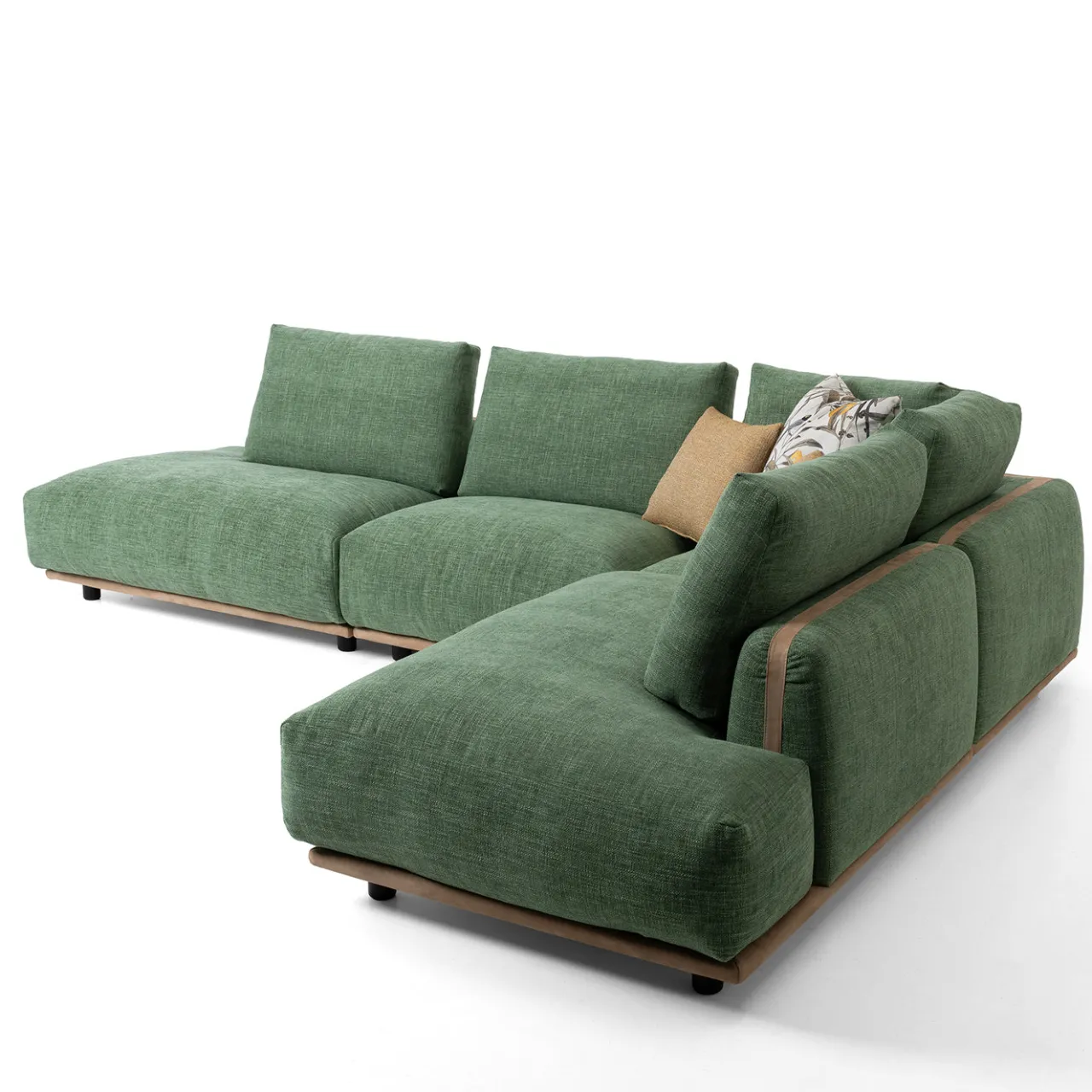 Mantellassi 1926 Sofas<Paloma Green Corner Sofa