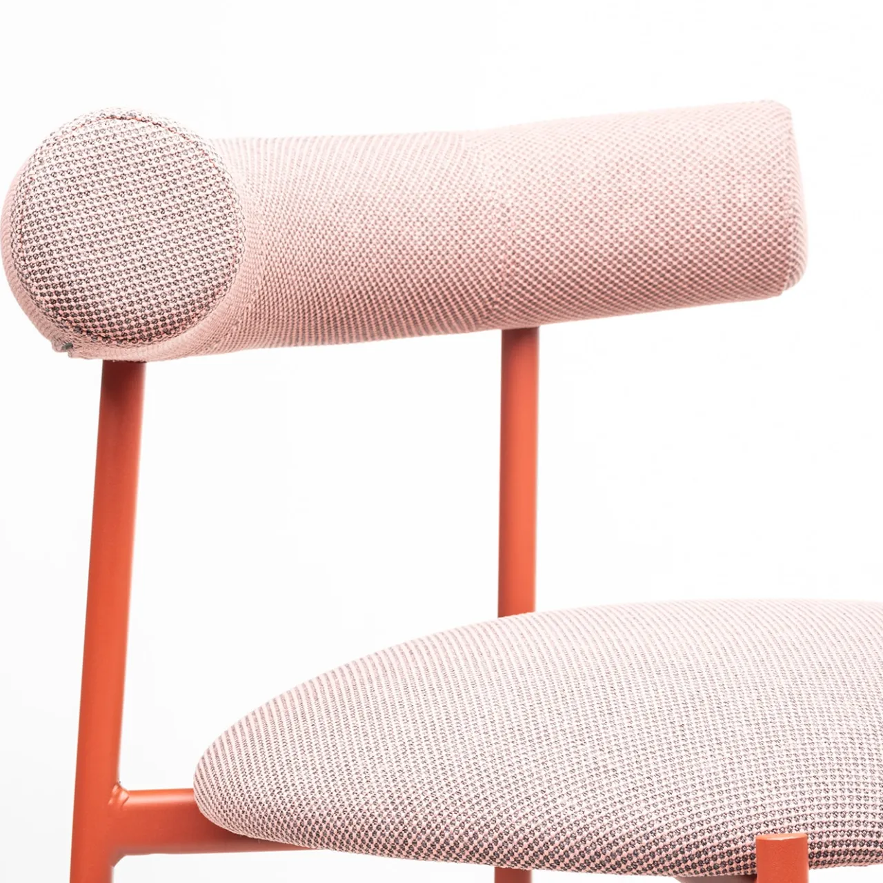 Chairs & More Bar Stools<Pampa SG-80 Light-Pink & Brick-Red Stool by Studio Pastina
