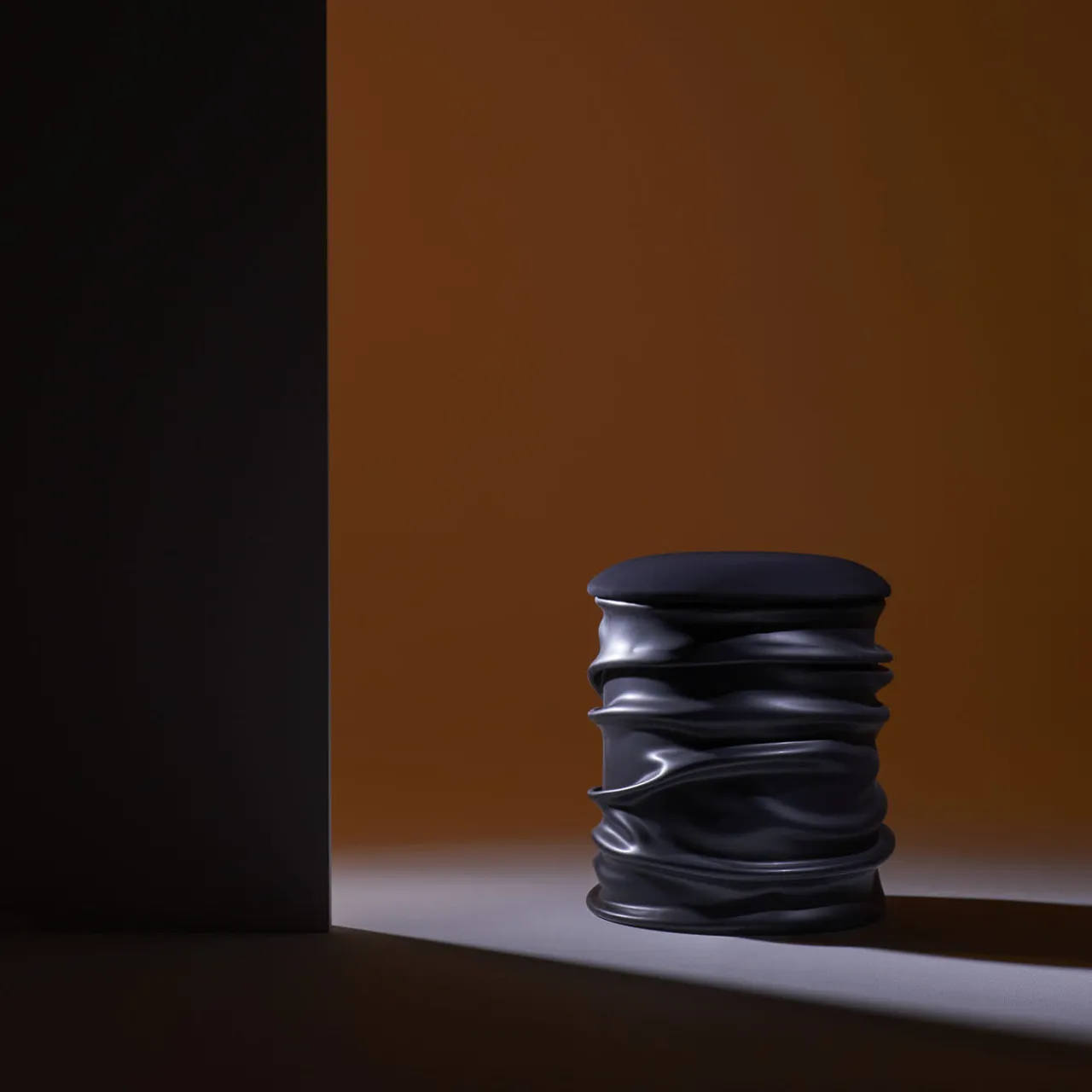 Studio X Ottomans & Poufs<Pandora Black Pouf