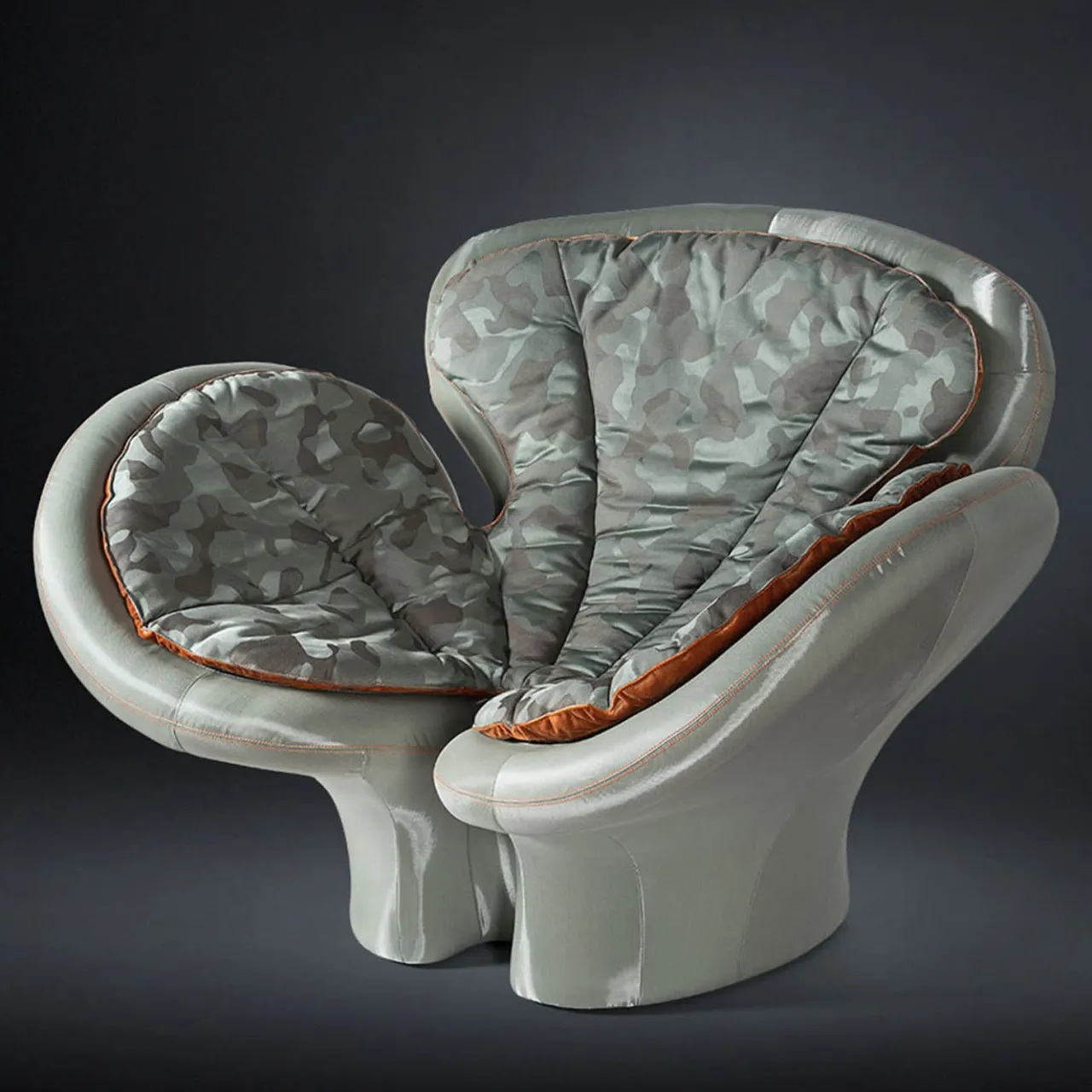 VGnewtrend Armchairs<Pansé Phytomorphic Green Armchair