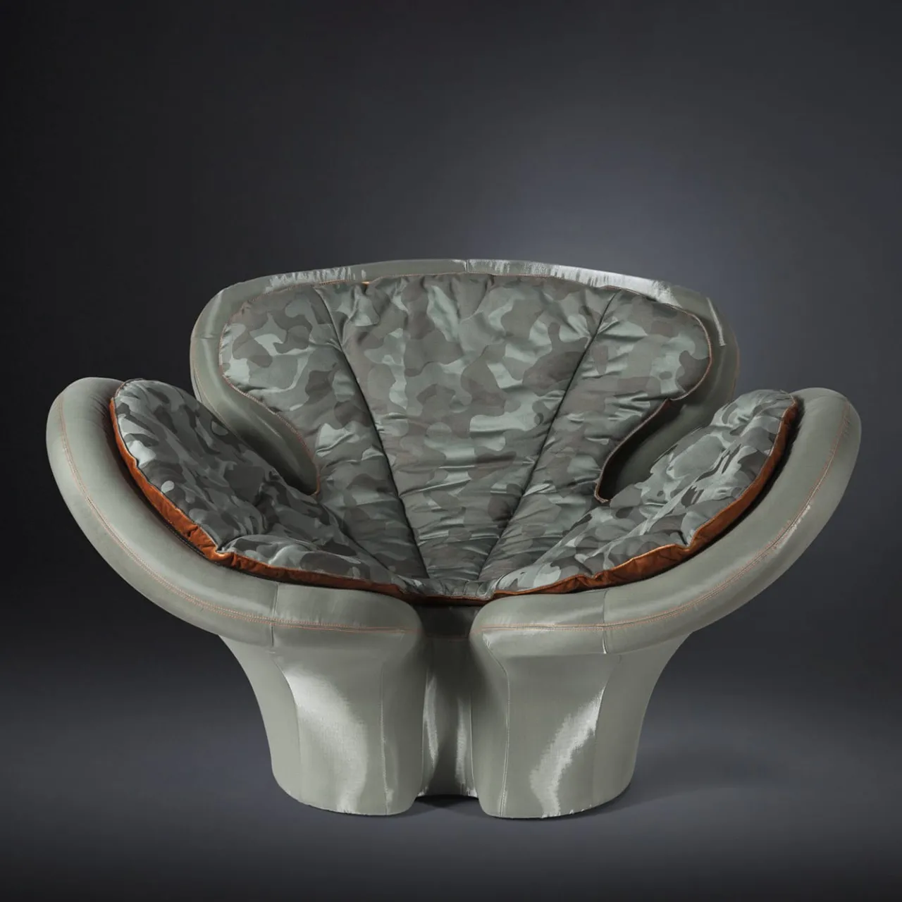 VGnewtrend Armchairs<Pansé Phytomorphic Green Armchair